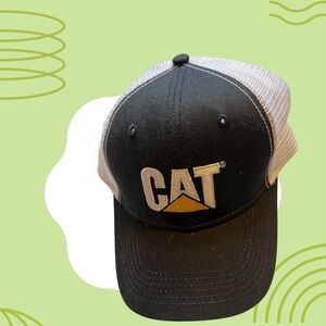 Black and White Mesh Cap